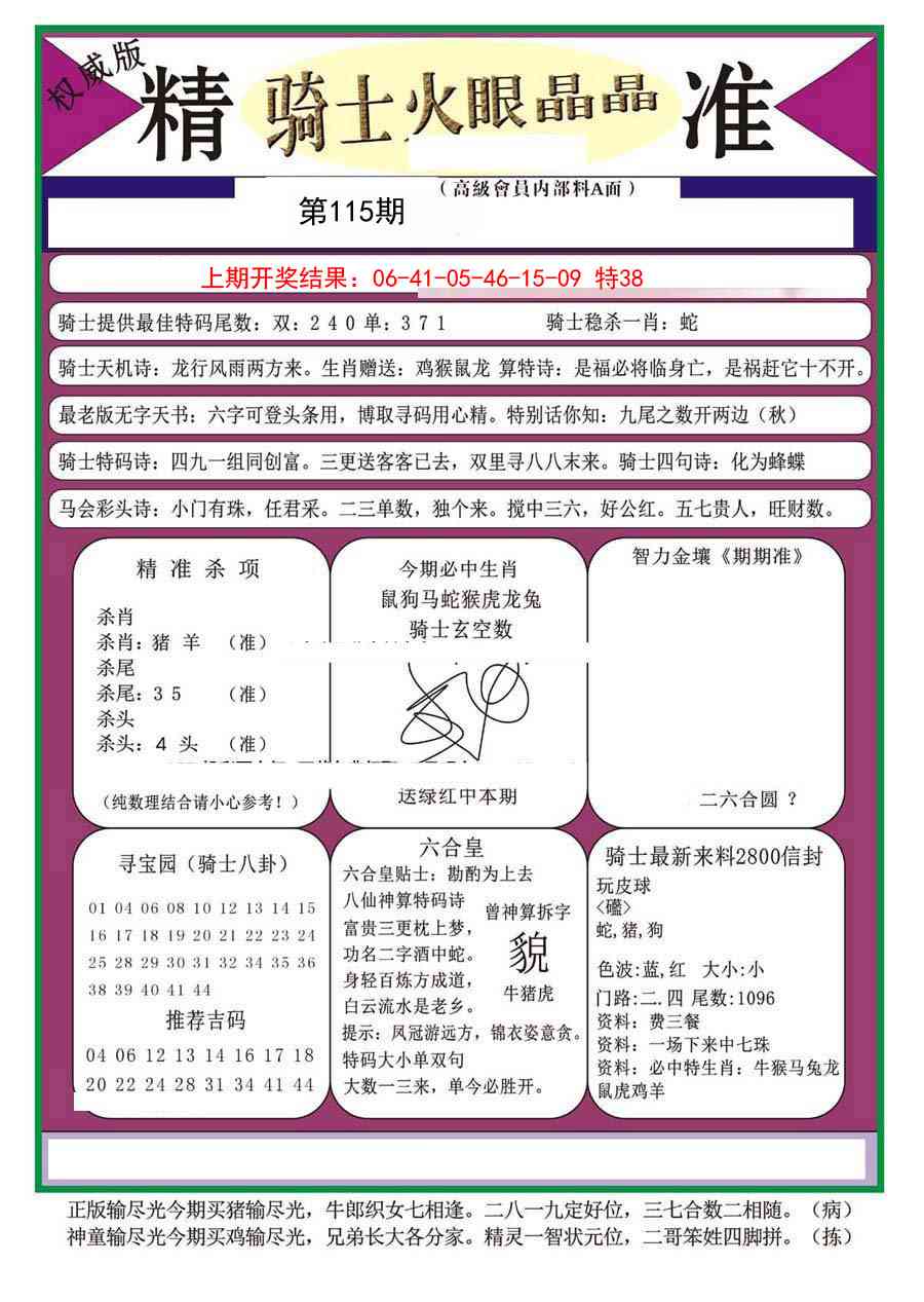 骑士火眼晶晶(正)