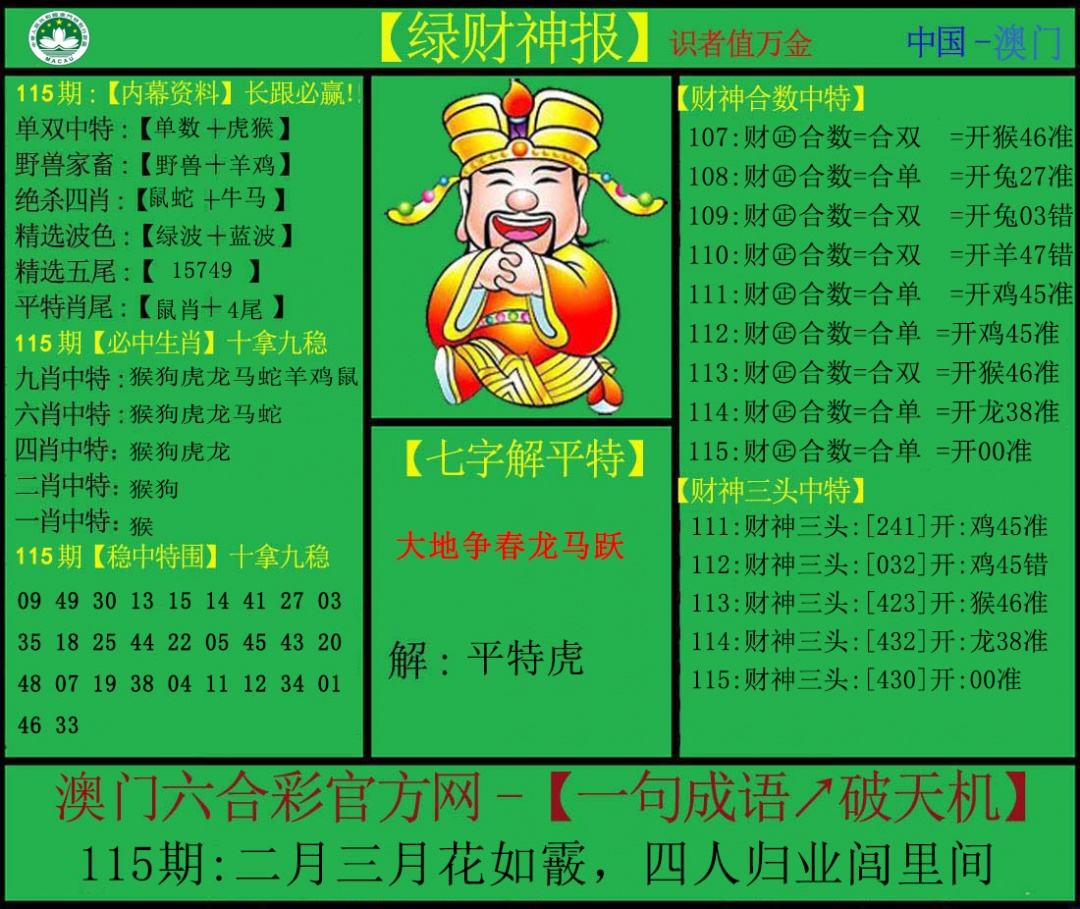 绿财神