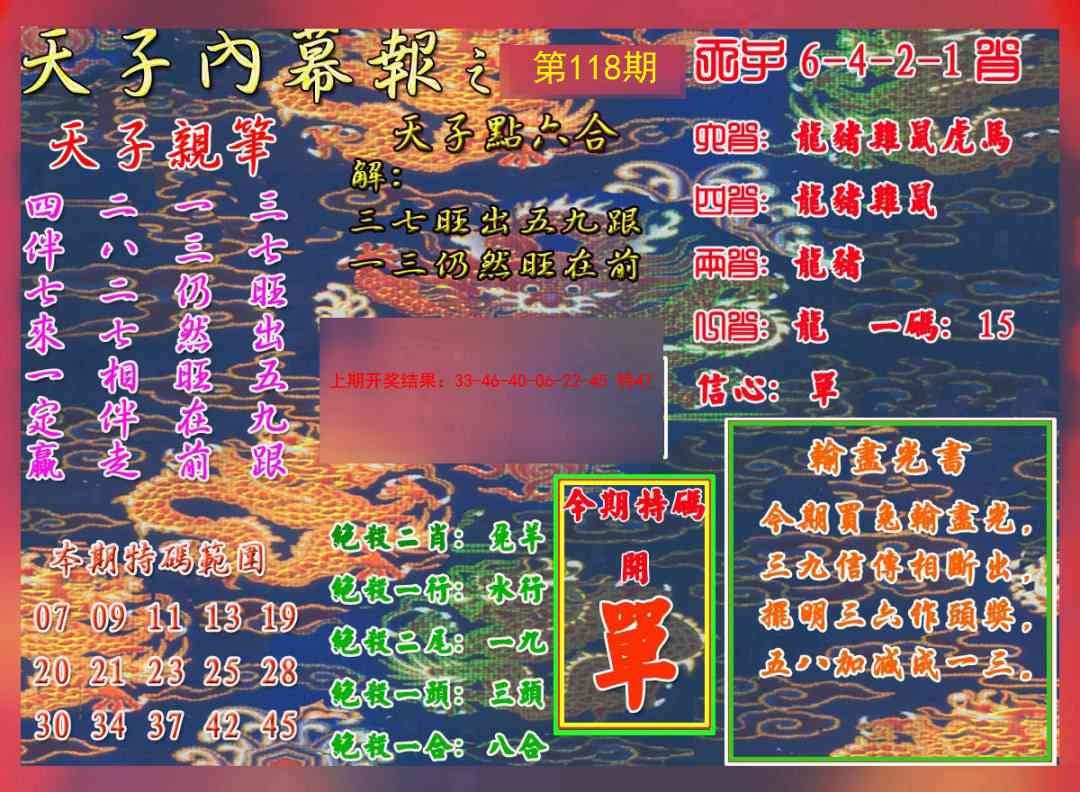 天子内幕报A