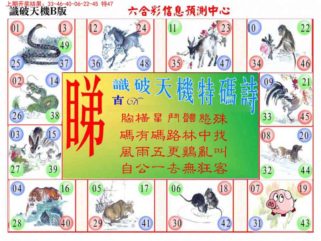 识破天机B版