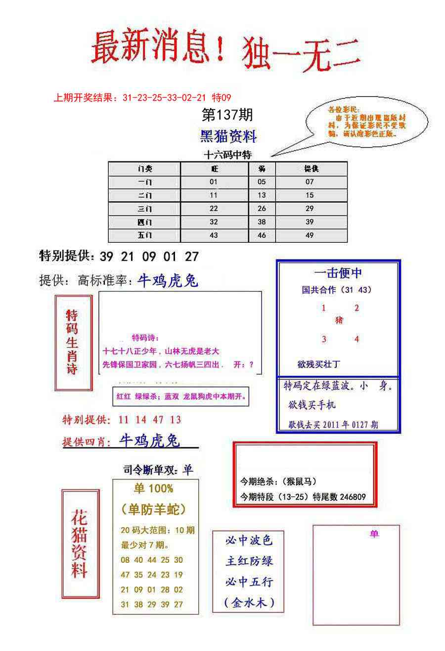 独一无二