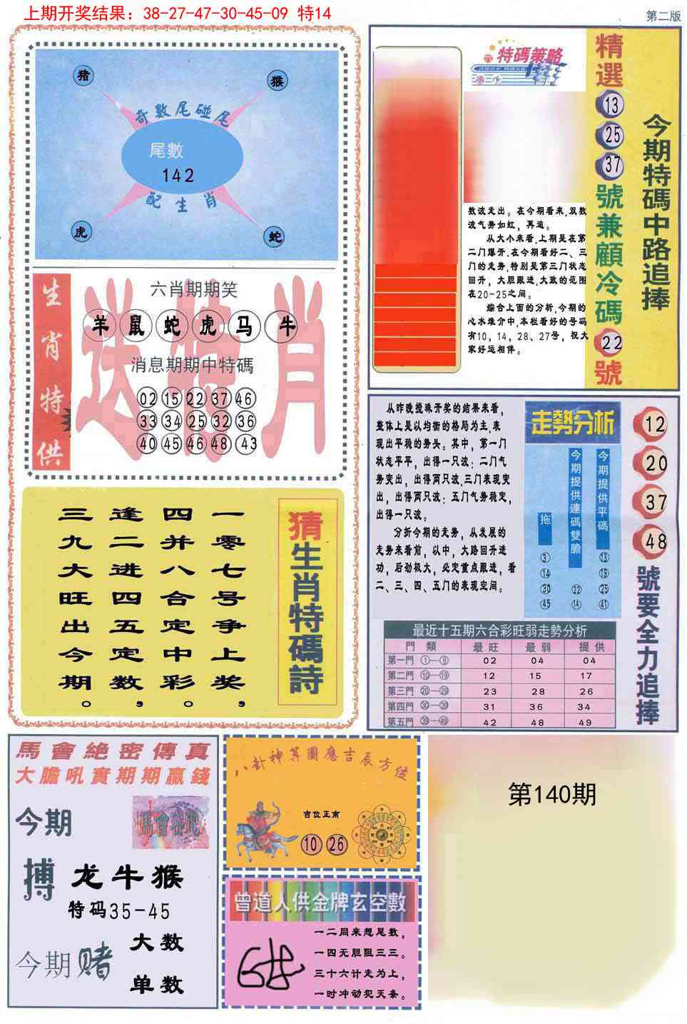 曾道人内幕消息B