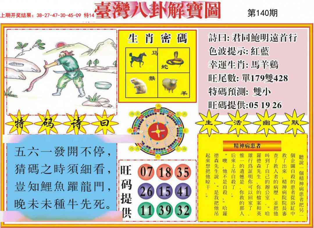 台湾八卦解宝图
