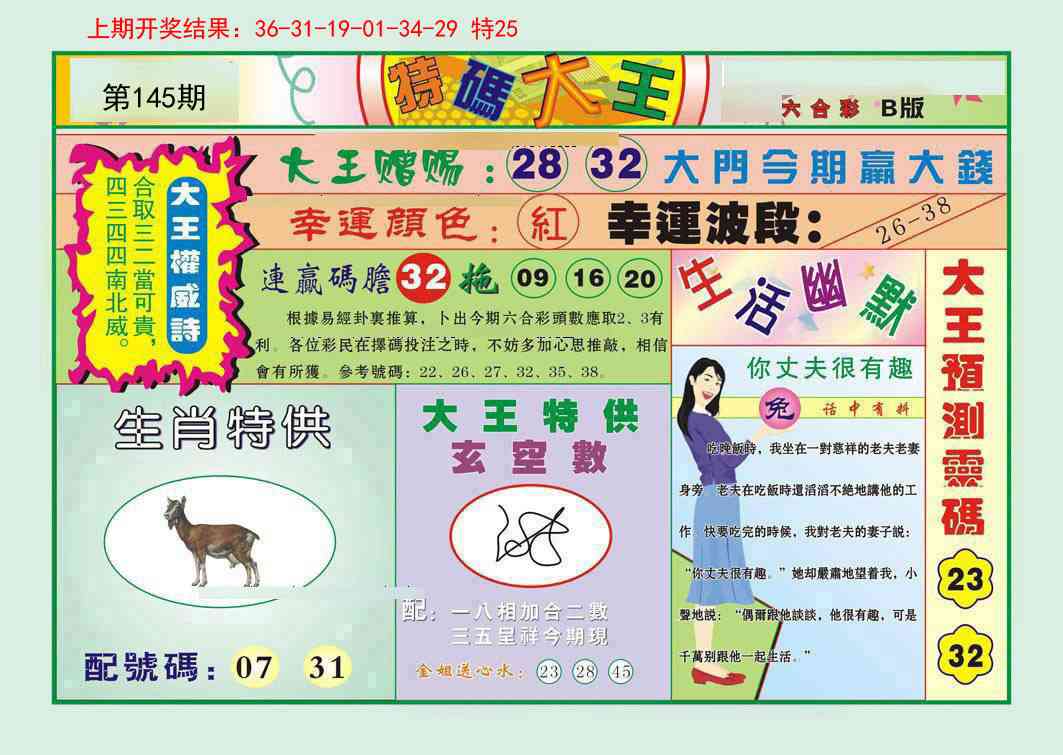 特码大王B