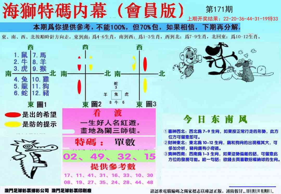另版海狮特码内幕报