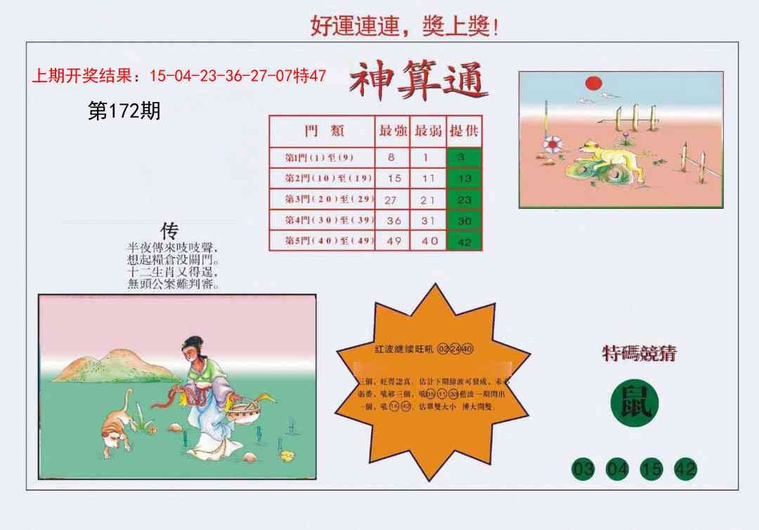 4-台湾神算