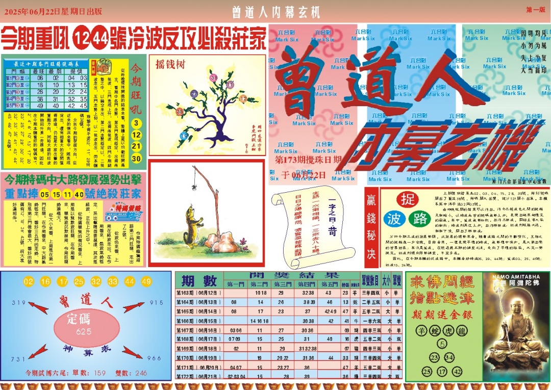 曾道人内幕A