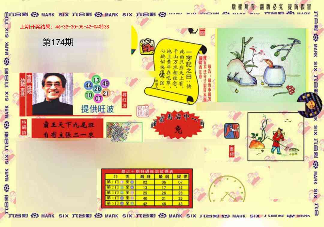 特码王(信封)