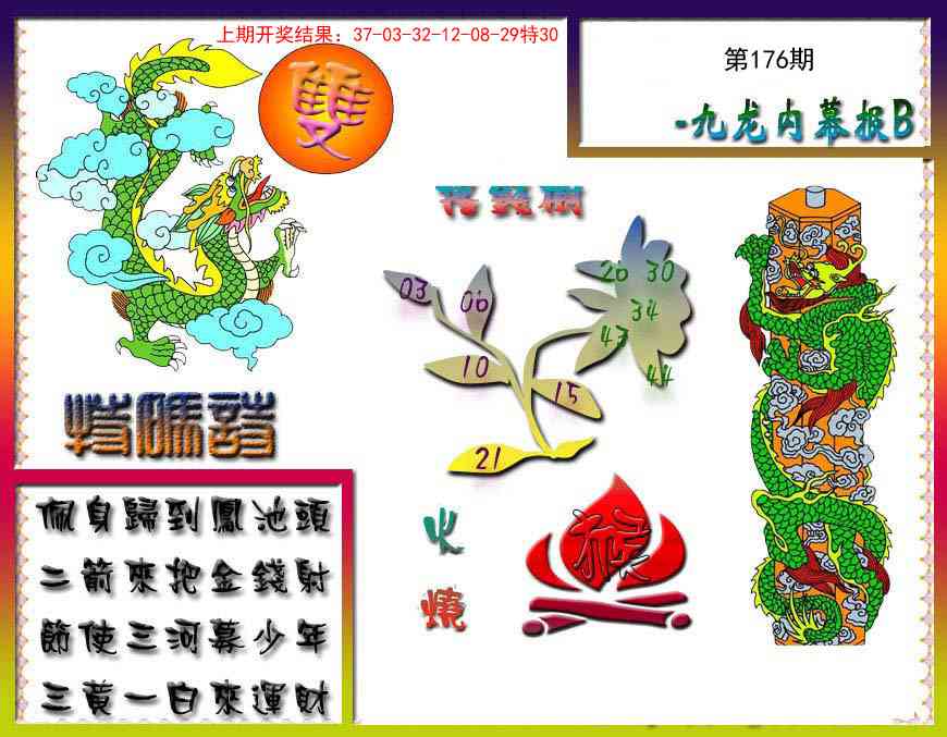 九龙内幕特肖图a
