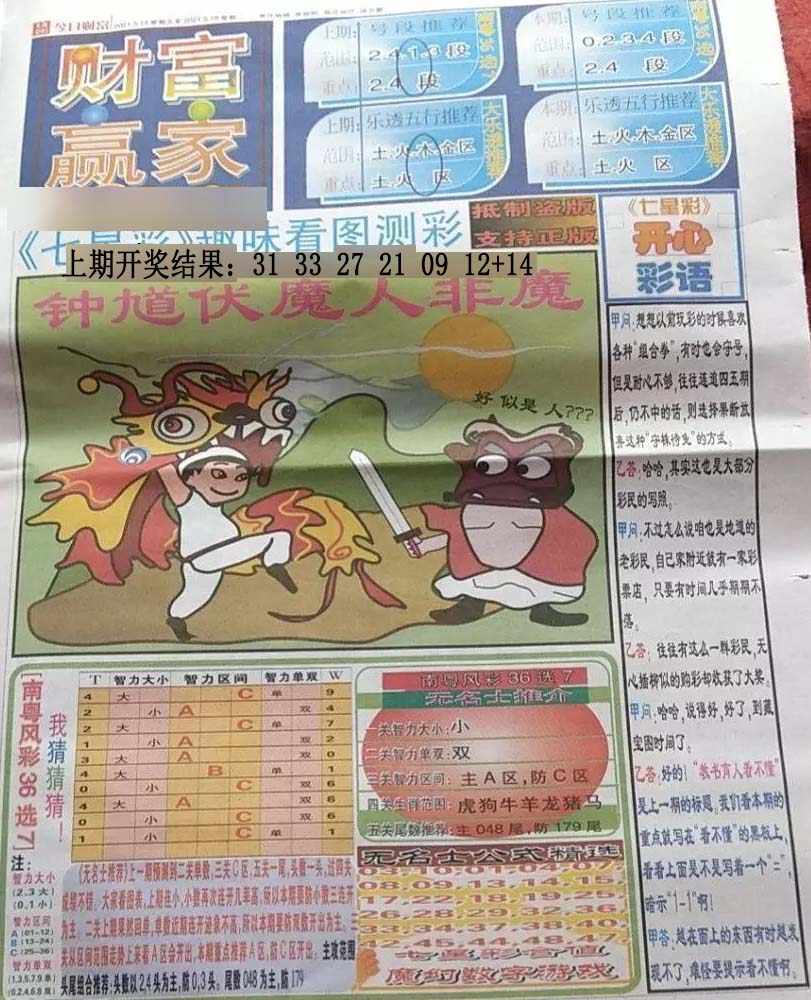 七星彩图(高清)