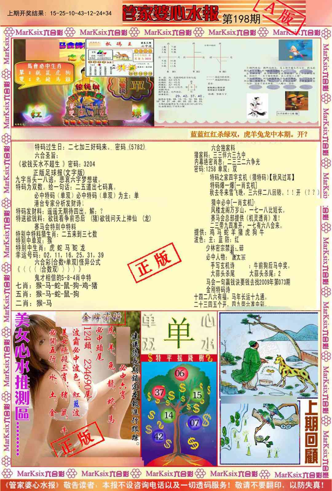 管家婆心水报A