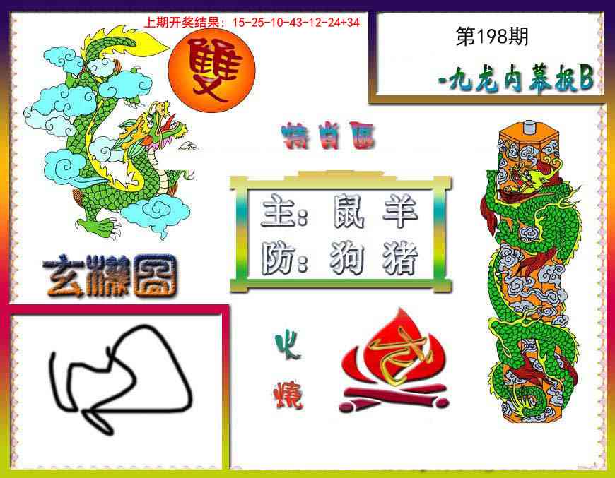 九龙内幕特肖图B