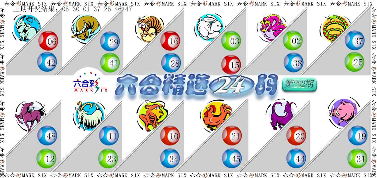 六合精选24码