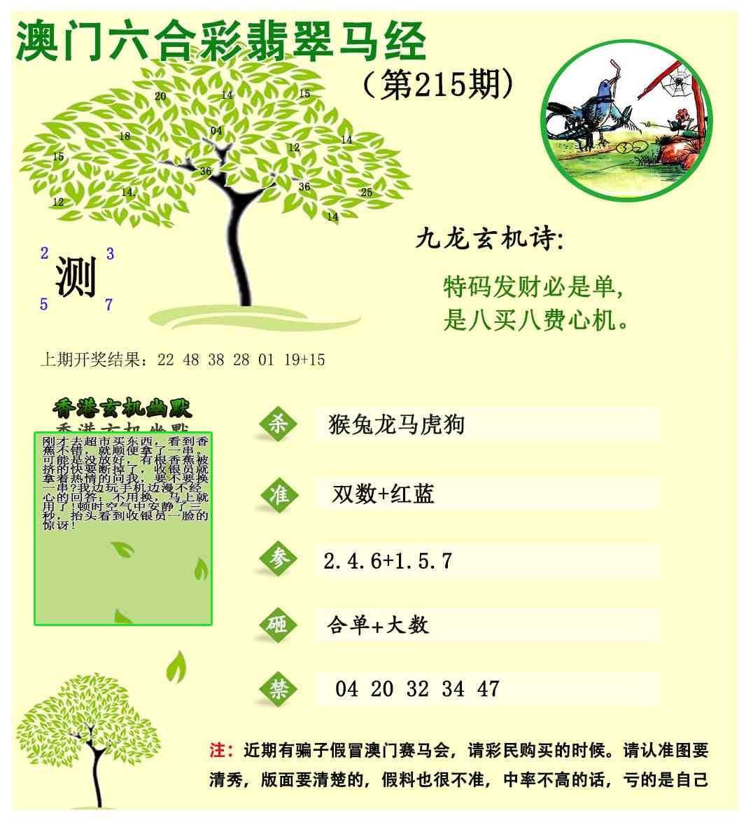翡翠马经