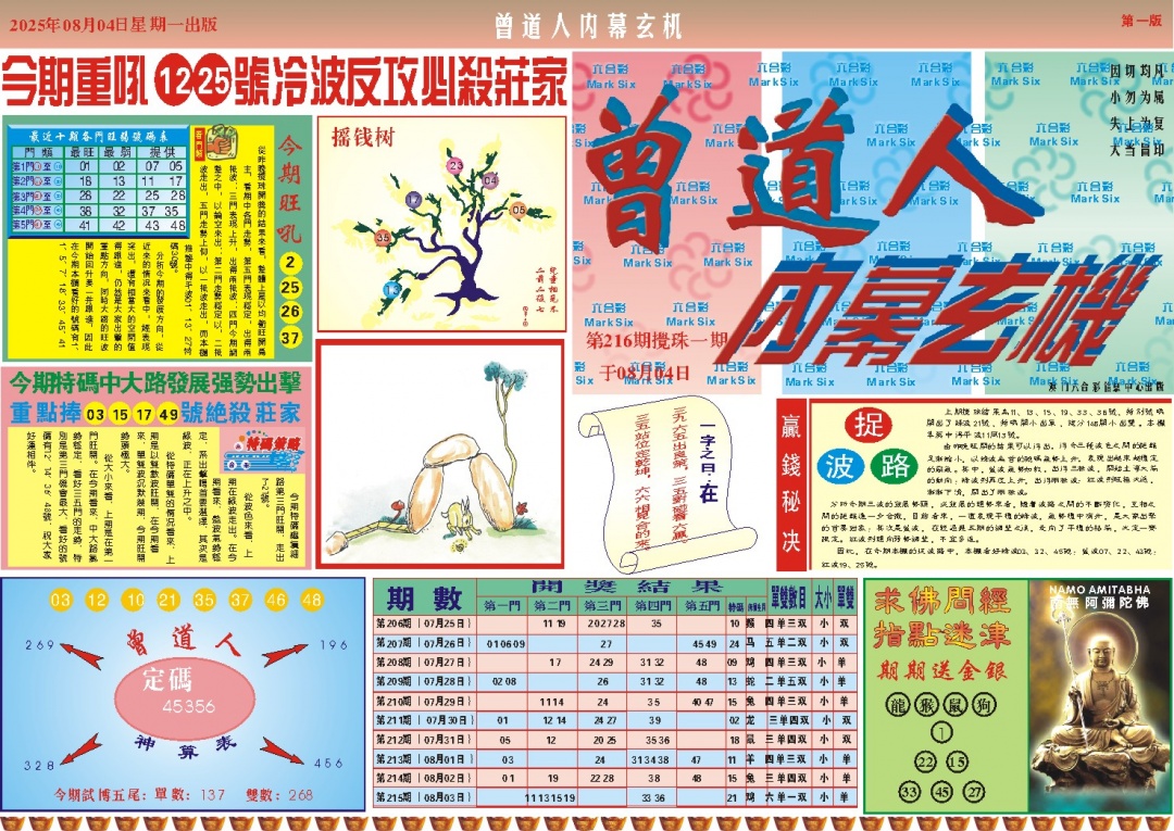 曾道人内幕A