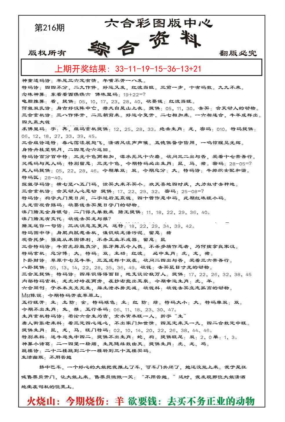 内部综合资料