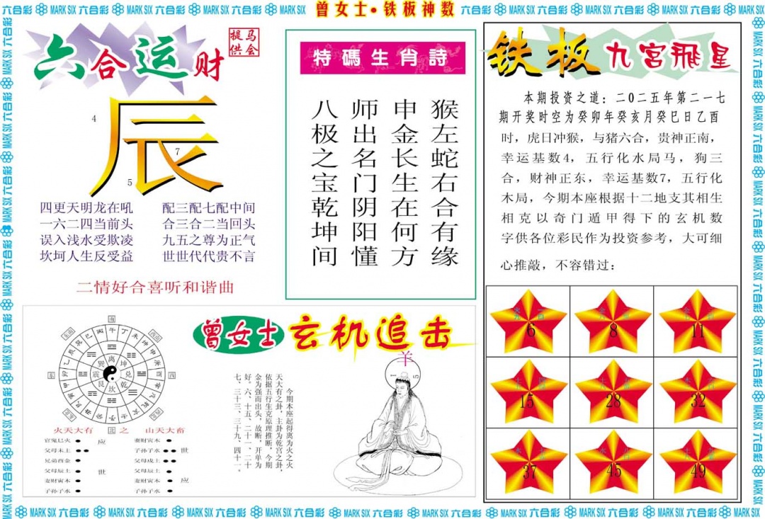 曾女士铁板神数B