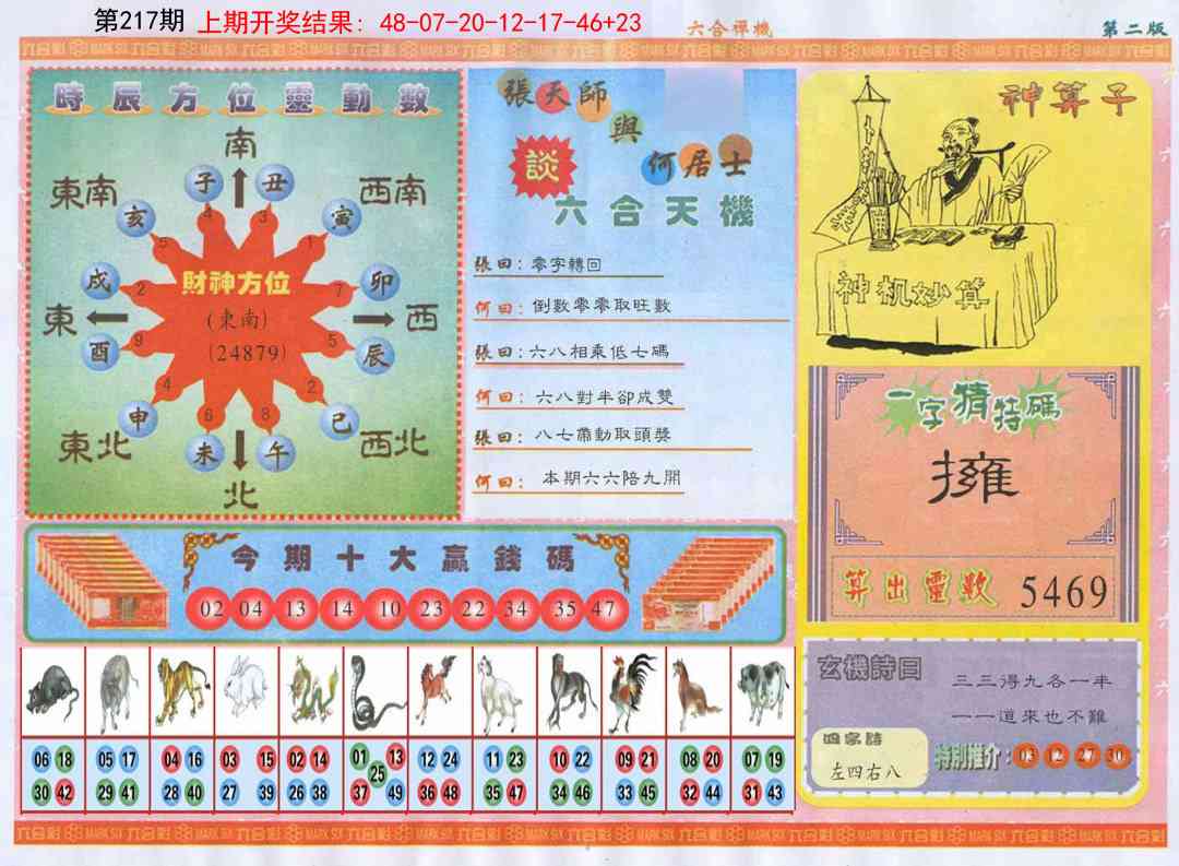六合禅机B