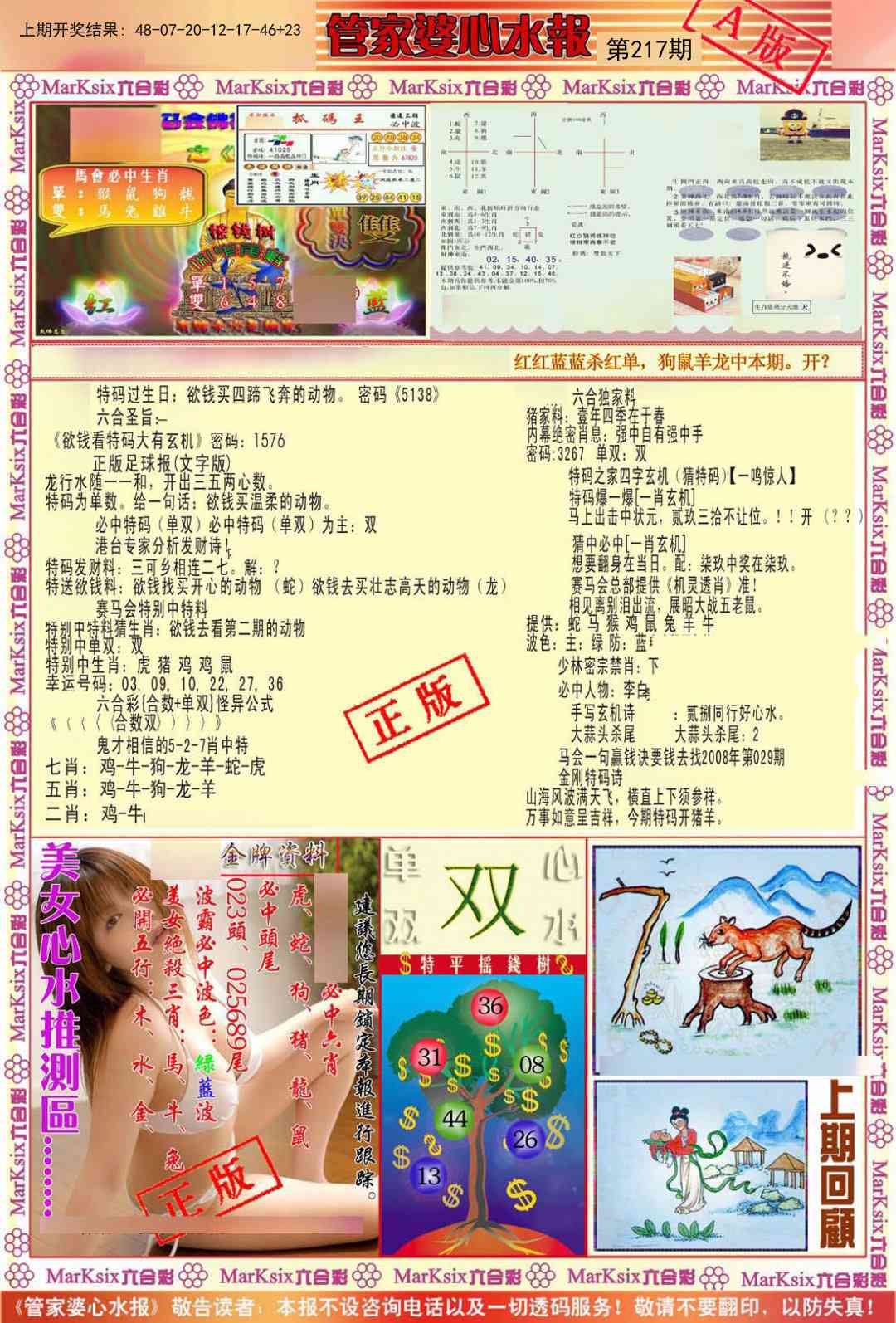 管家婆心水报A