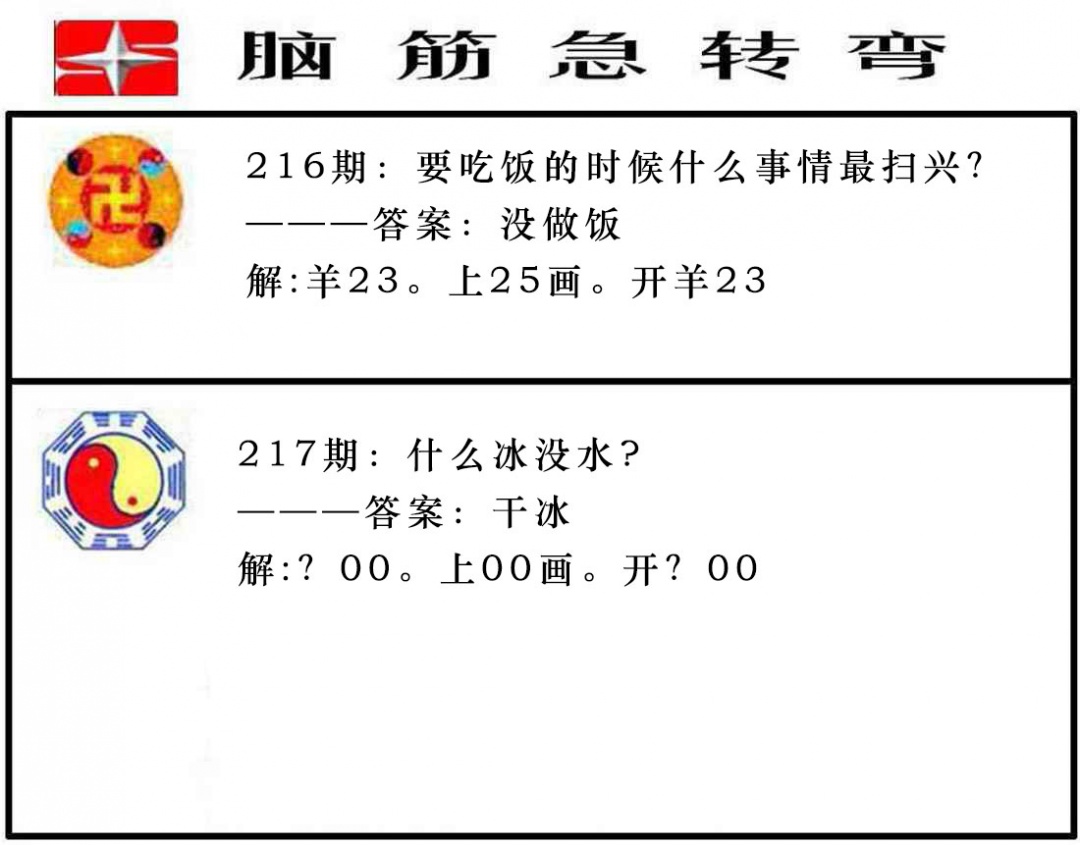 脑筋急转弯