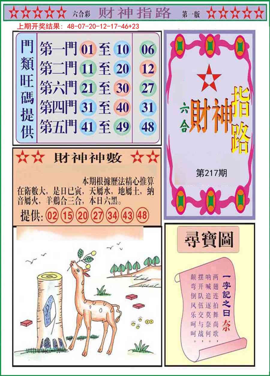 财神指路A
