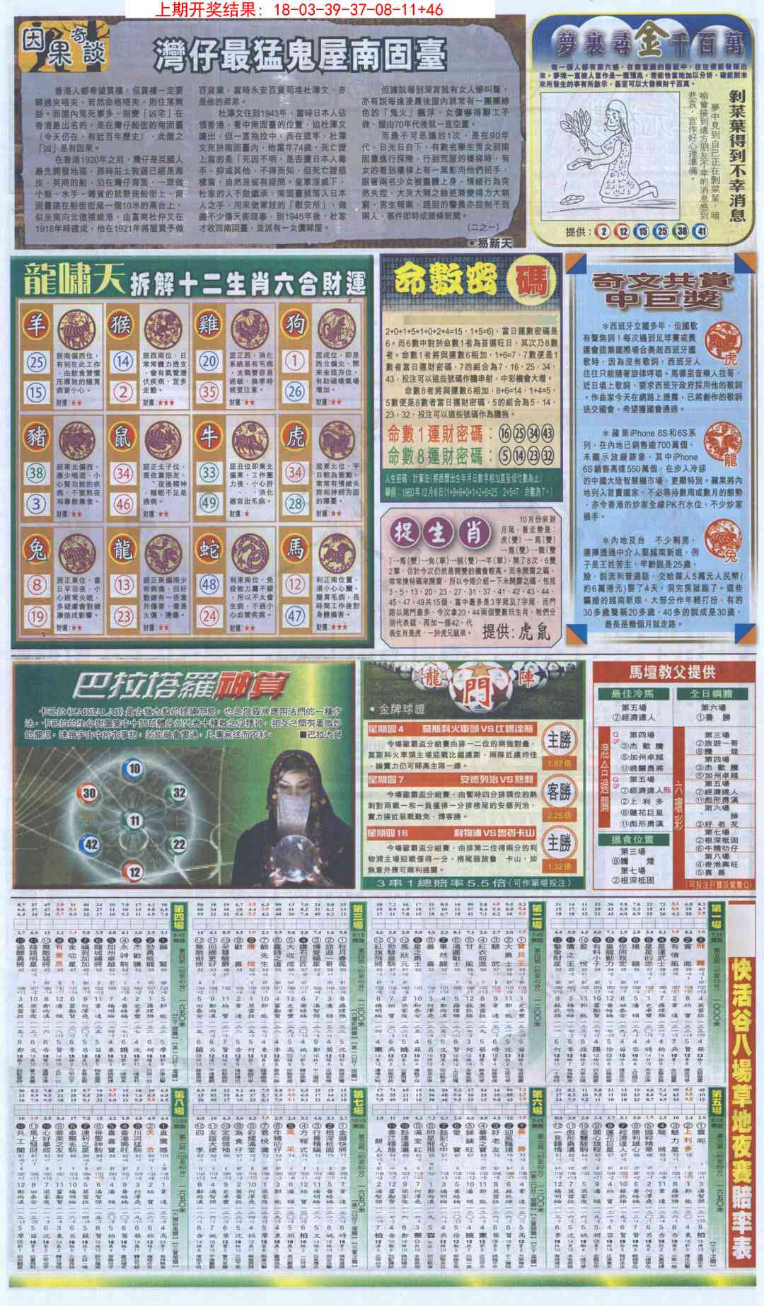 新报跑狗B