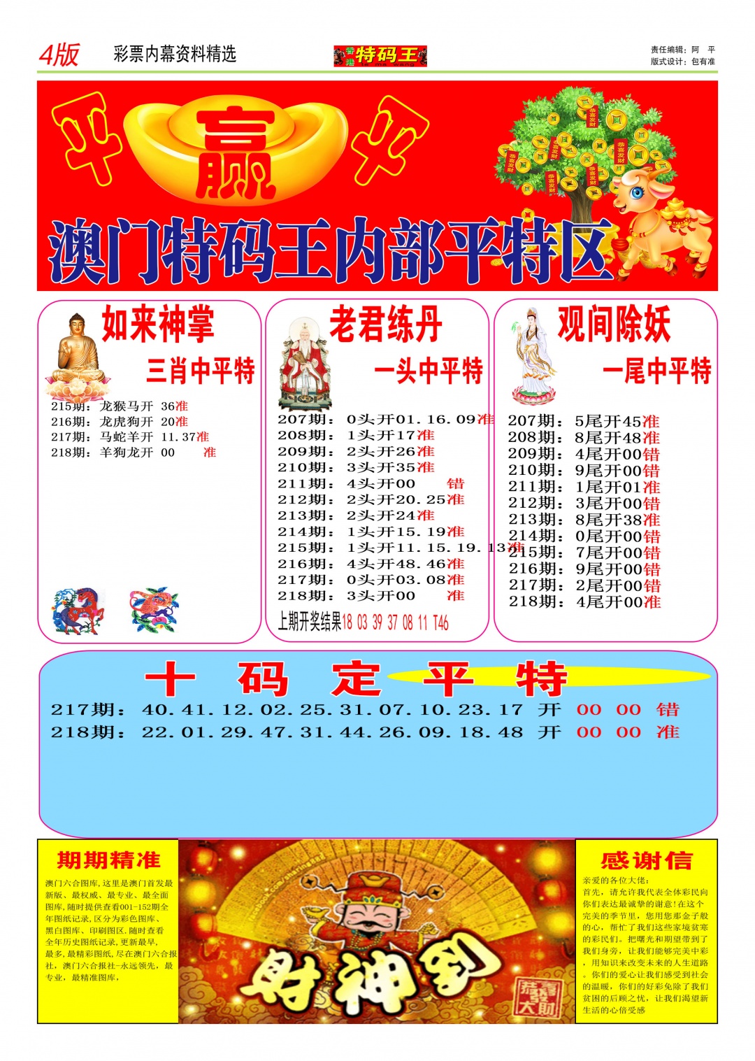 特码王C