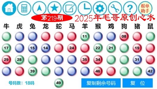 毛哥心水