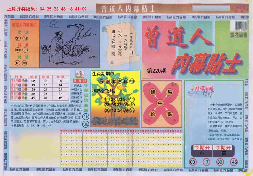 曾道人内幕贴士A