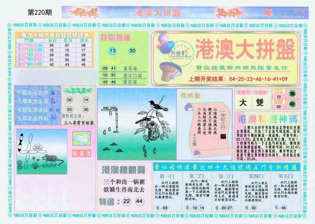 港澳大拼盘A