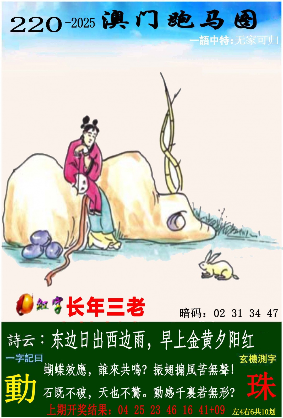 跑马图