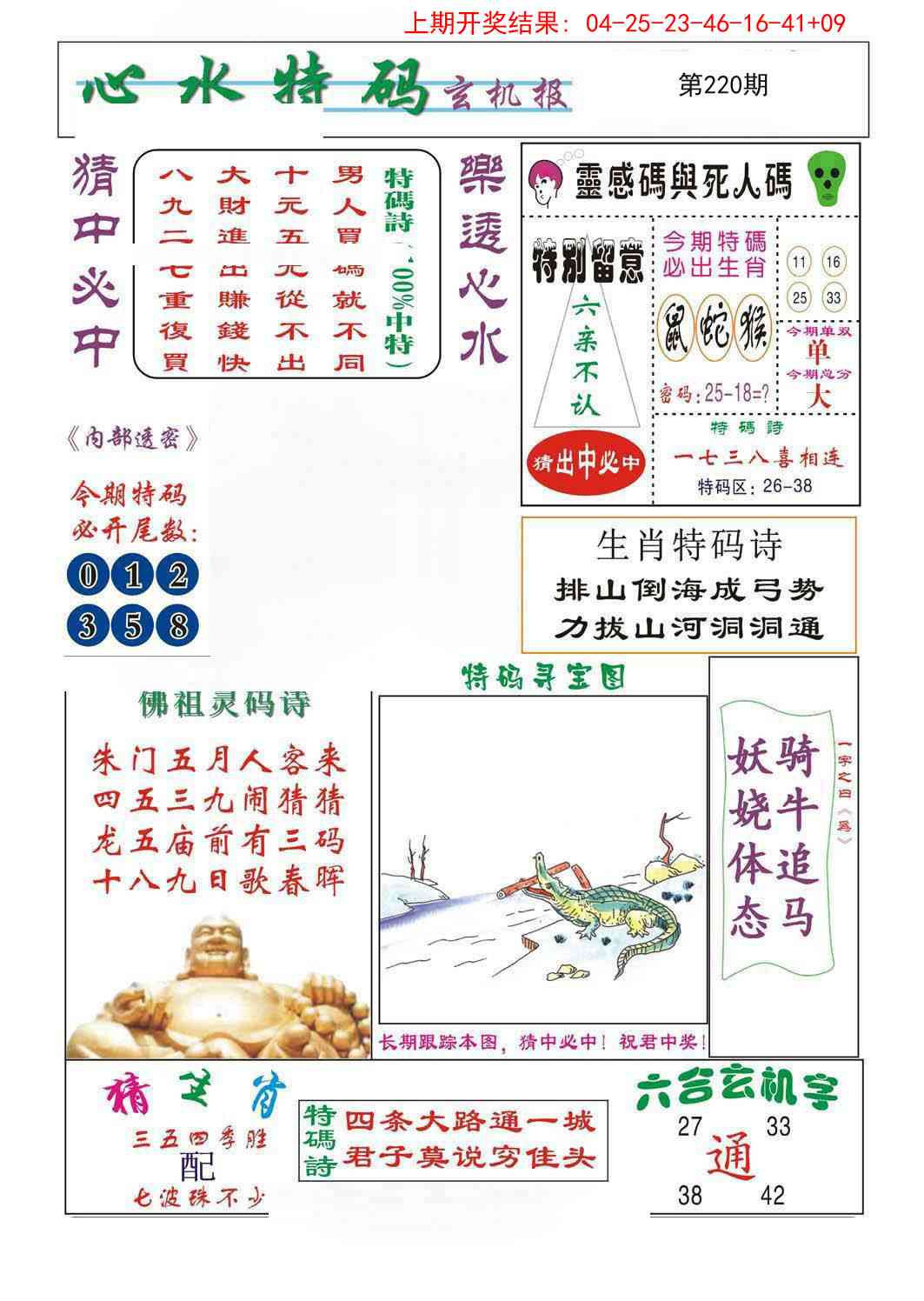 心水特码