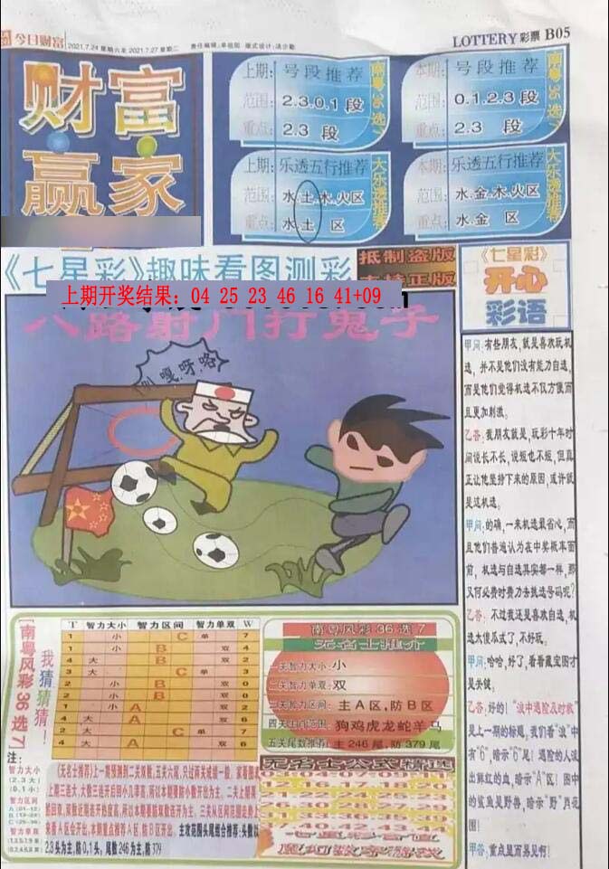 七星彩图(高清)