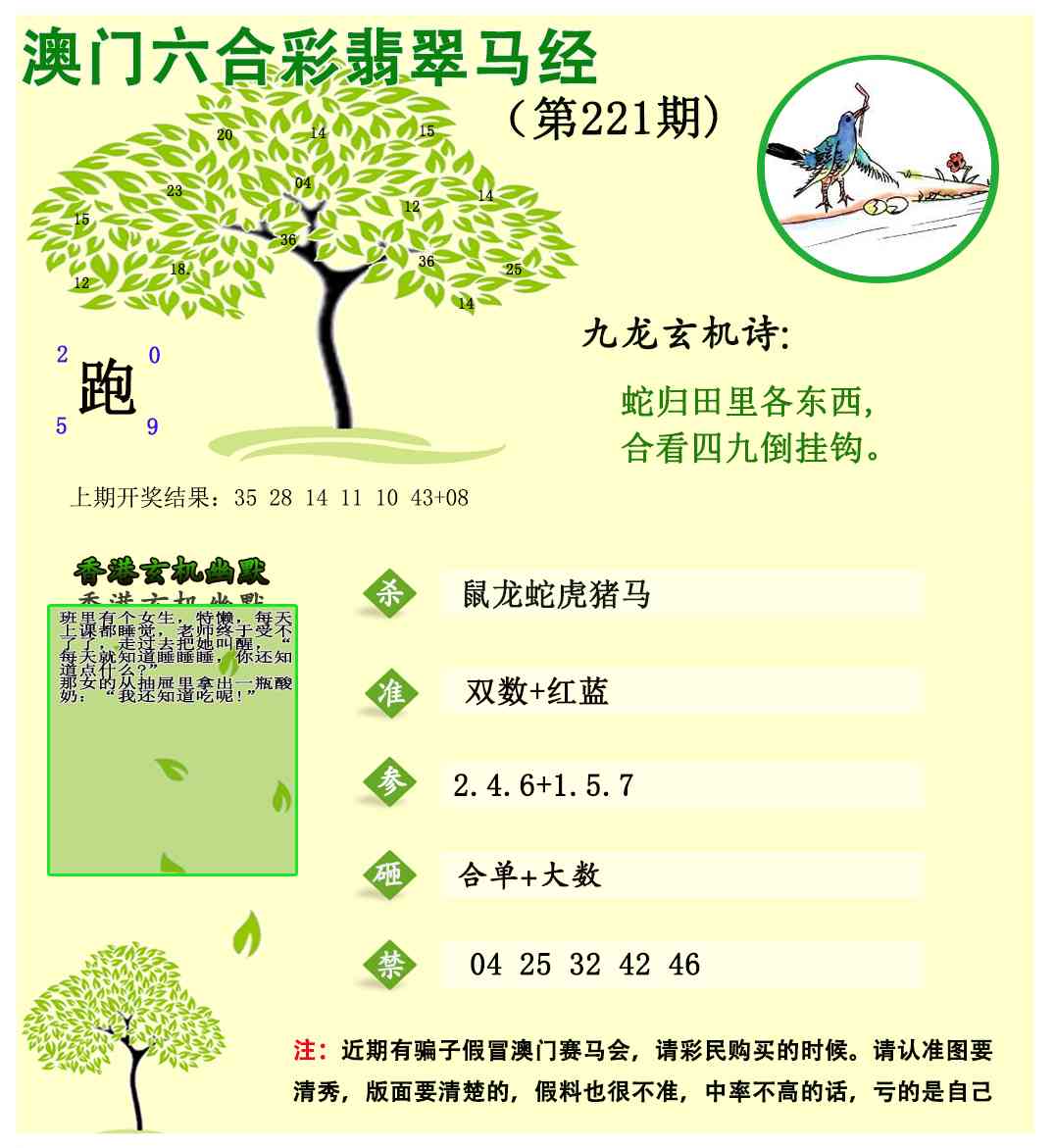 翡翠马经