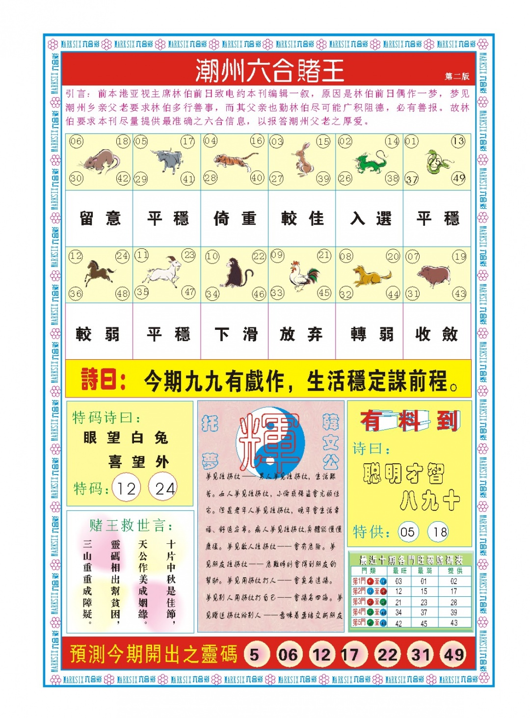 潮州六合赌王B