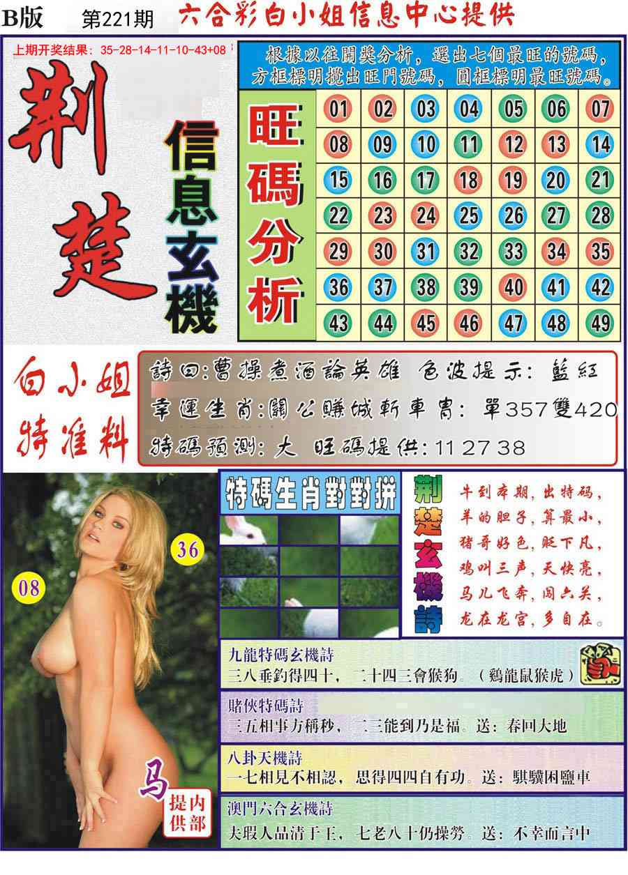 荆楚信息玄机B