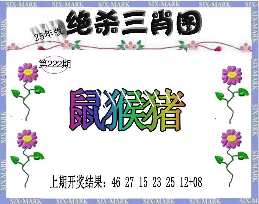 生财有道杀三肖