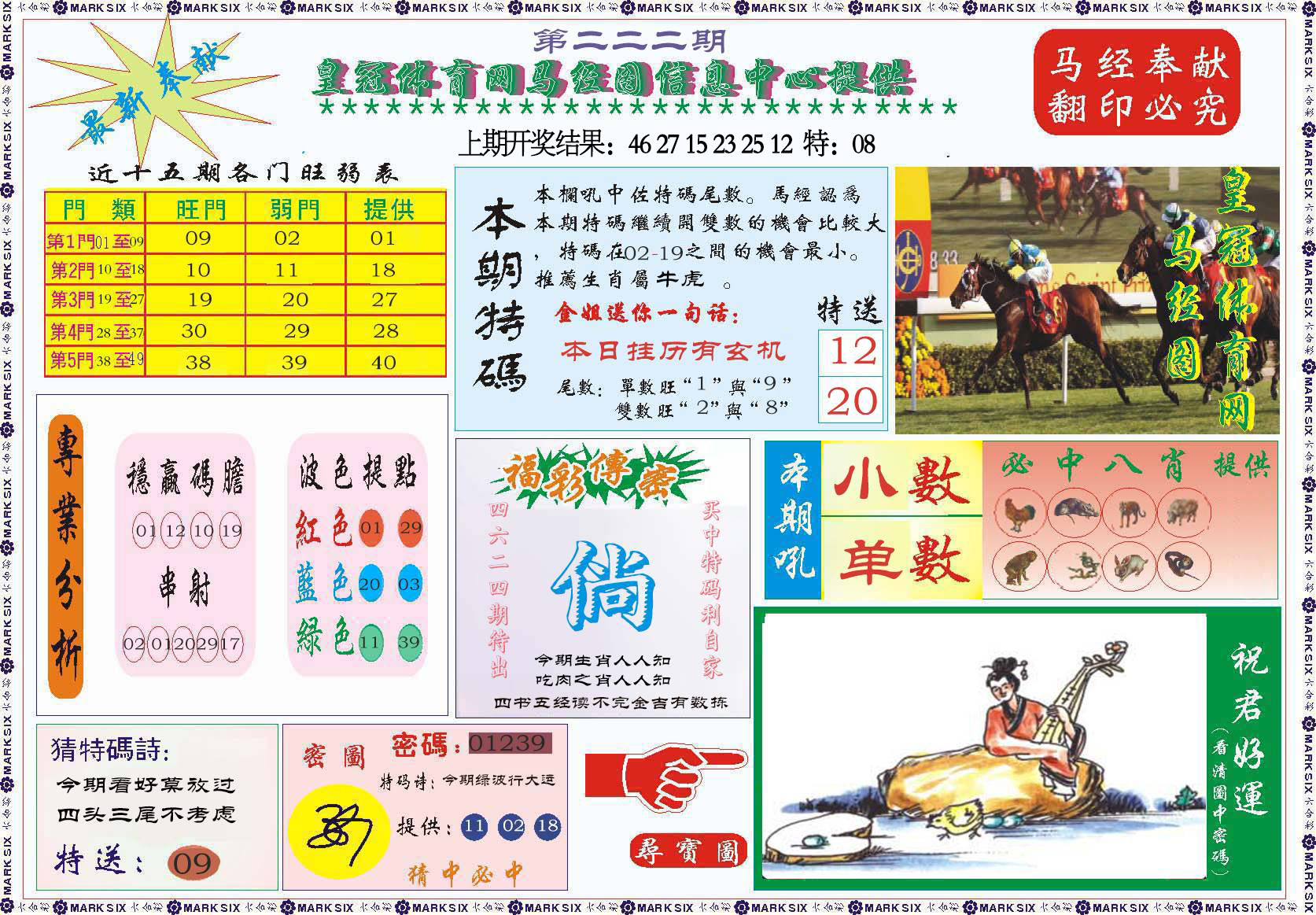 体育网马经图