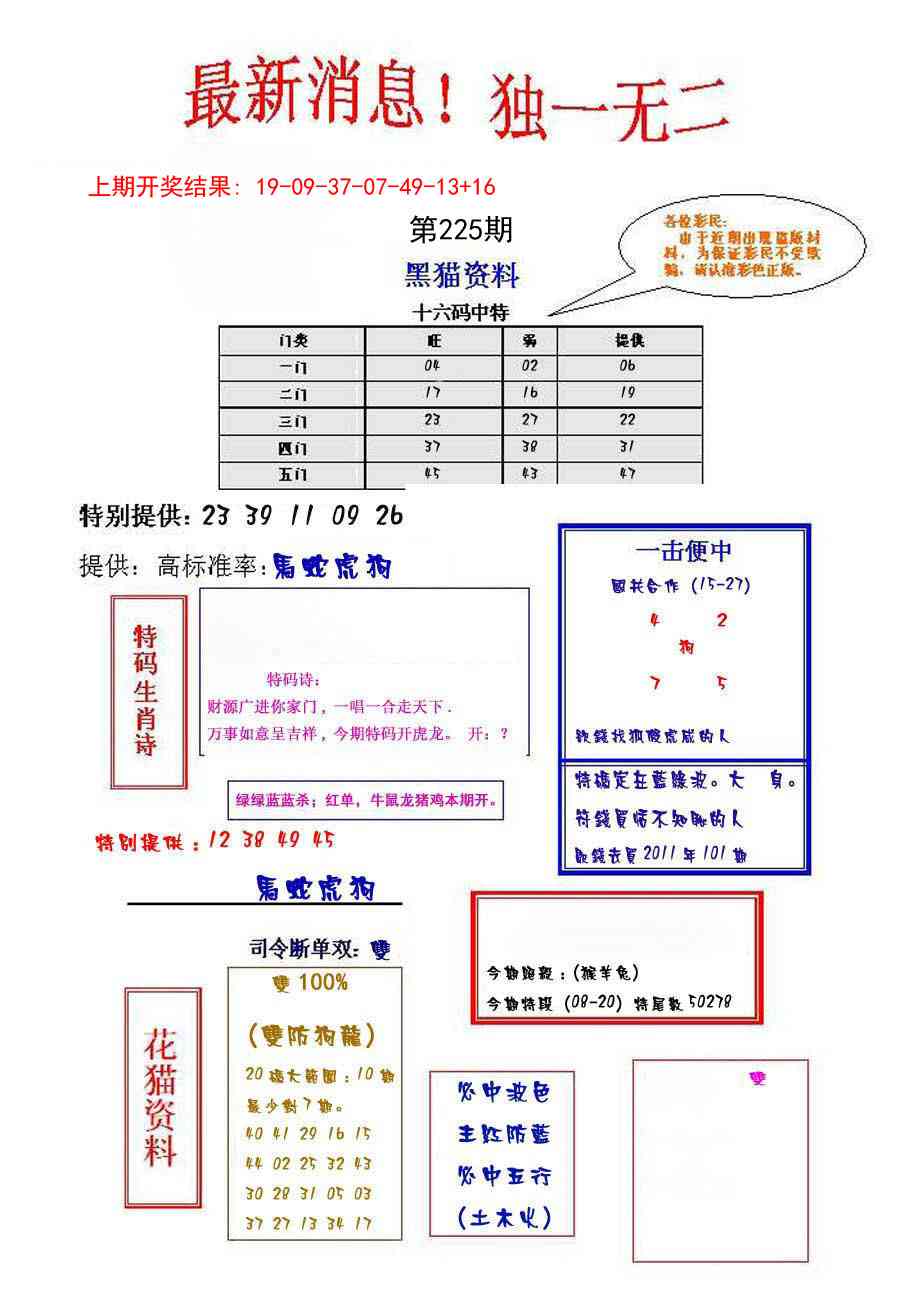 独一无二