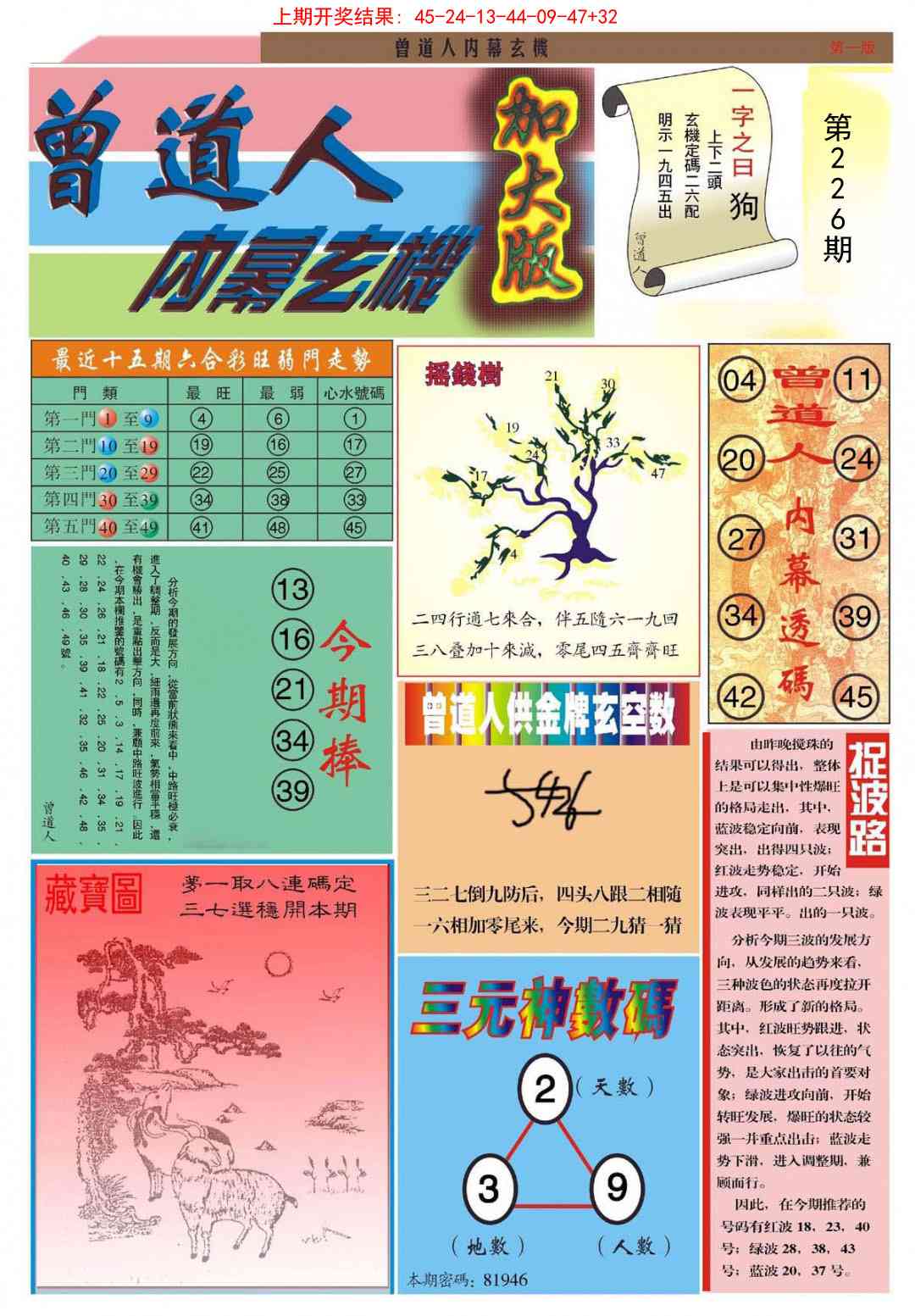 曾道人内幕A加大版