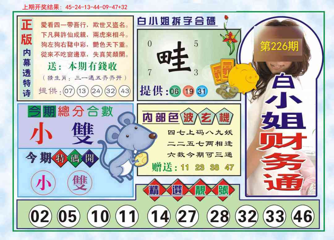 白小姐财务通