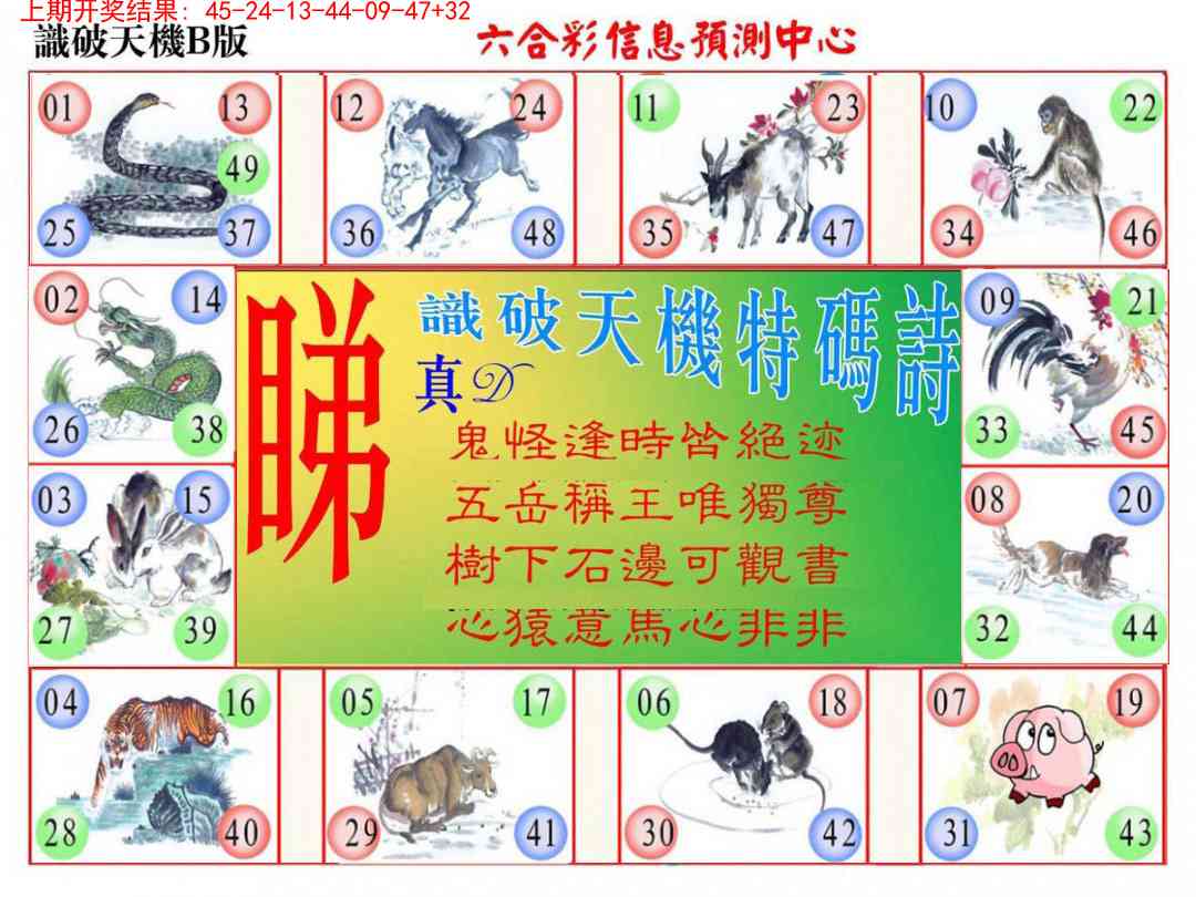 识破天机B版