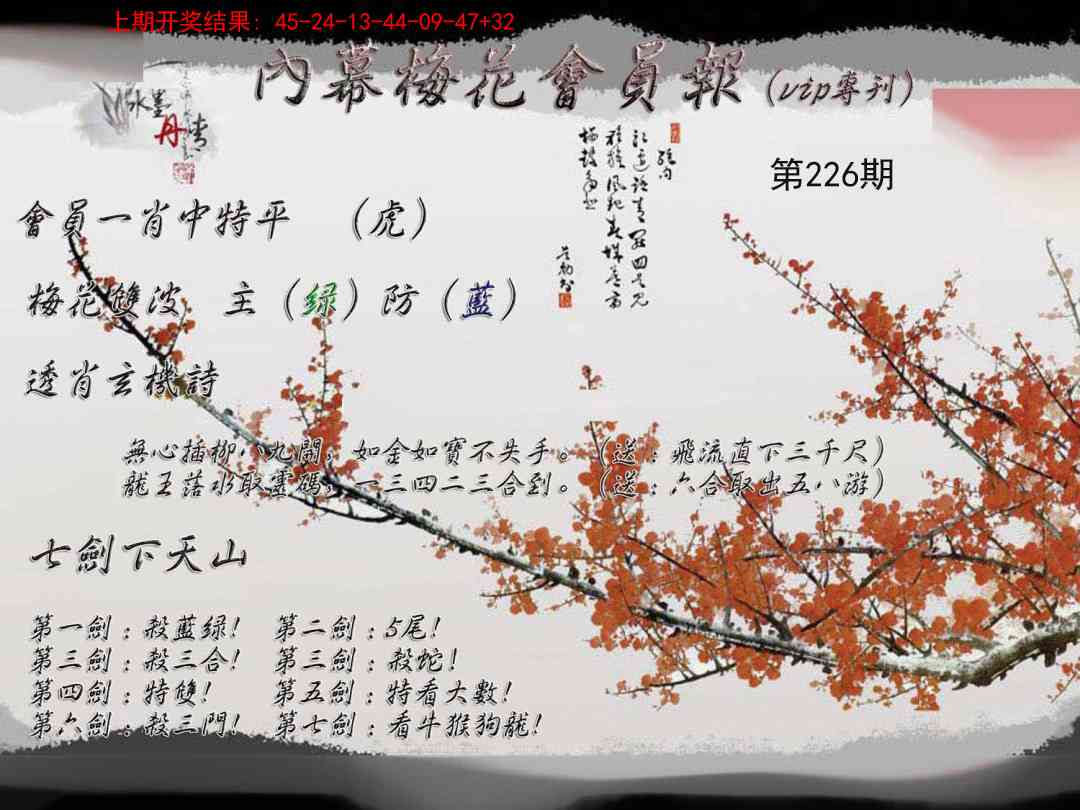 内幕梅花会员报