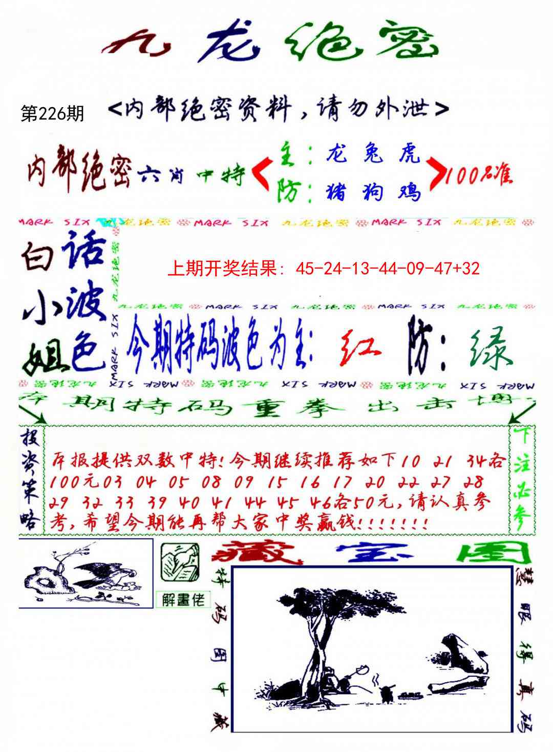 九龙密报