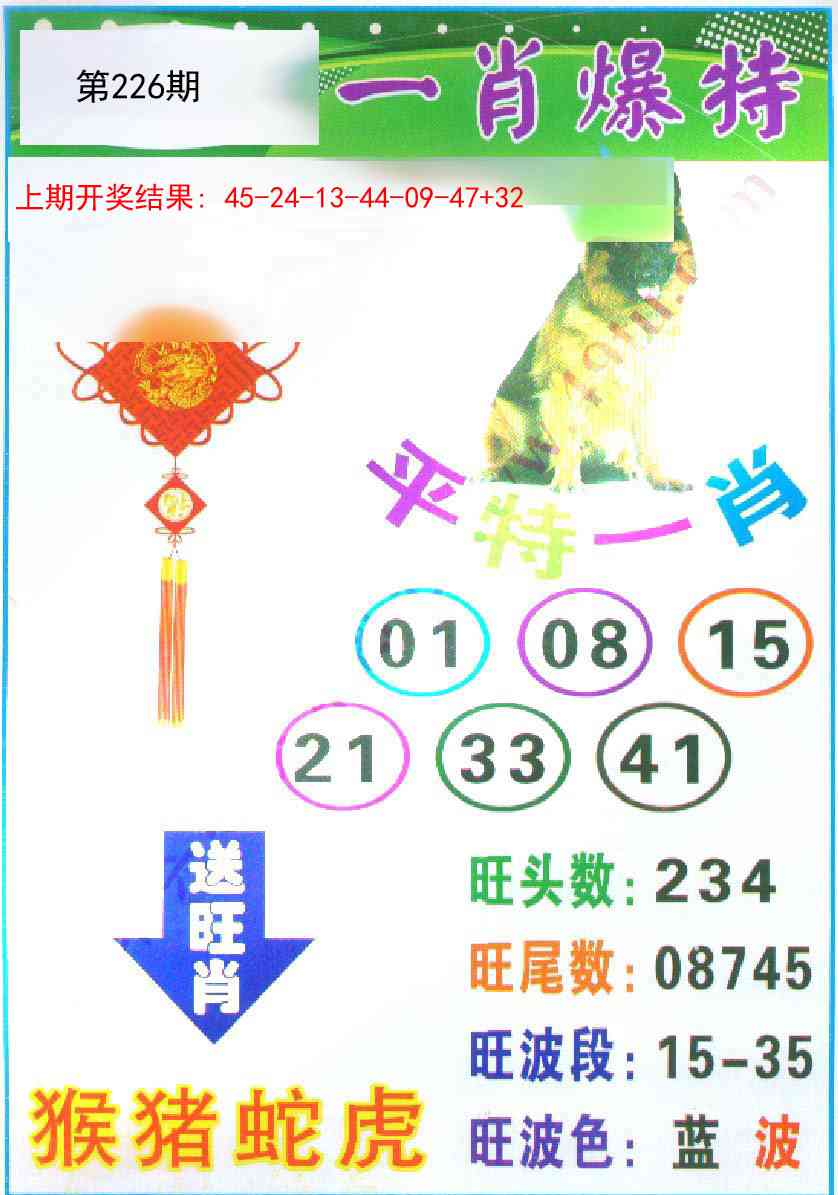 一肖爆特