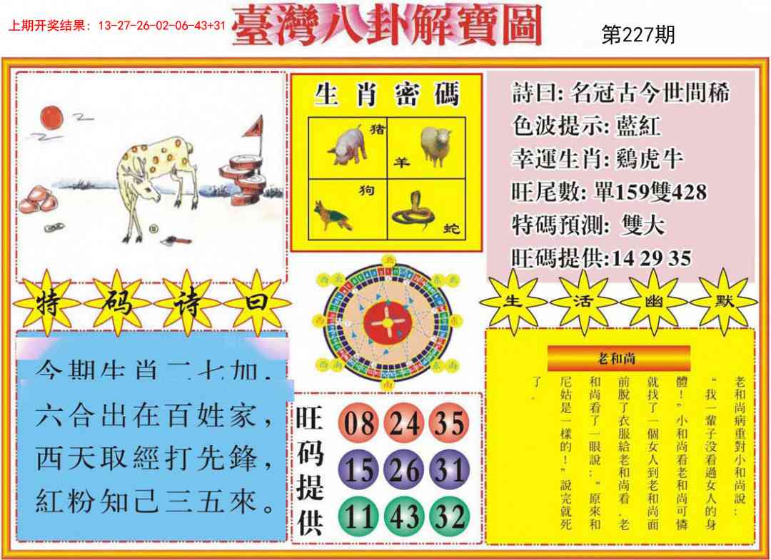 台湾八卦解宝图