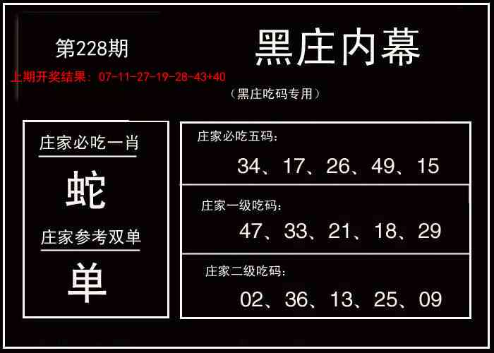 黑庄内幕