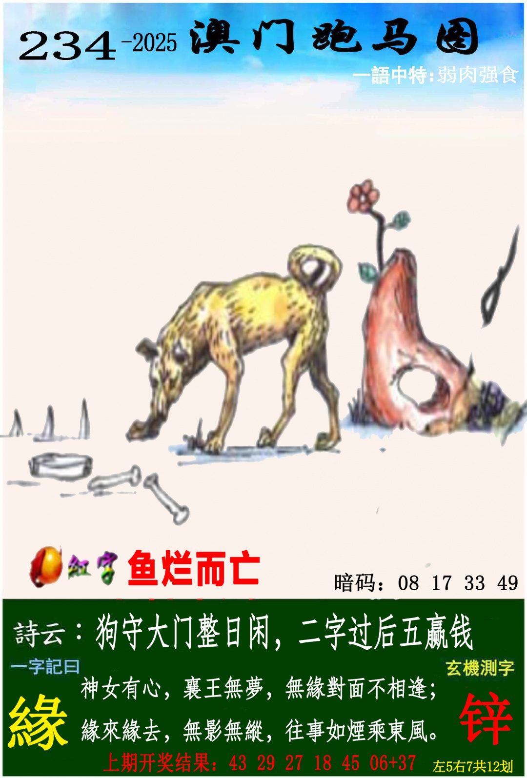 如遇图片未显示，请开奖日六点后查看