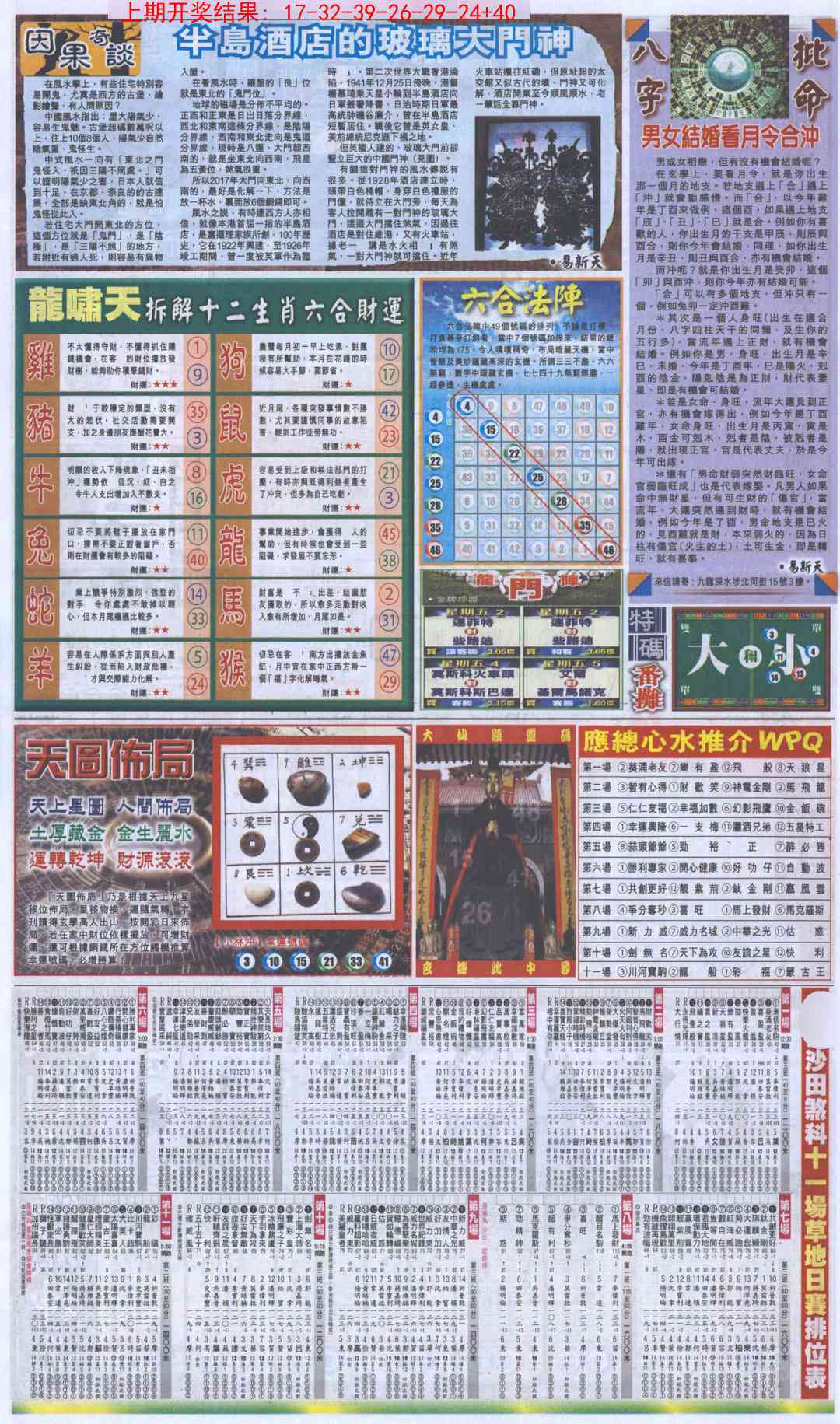 图片如未更新,可能正在上传中,或者开奖日再来看看,不便之处请谅解! 澳门天天好彩