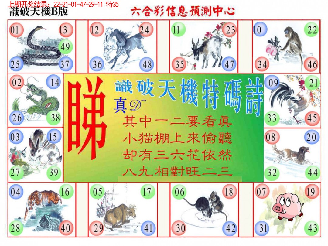 识破天机B版